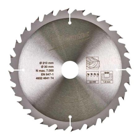 4932464174 - Tarcza pilarska 210x30 mm, 24 zęby