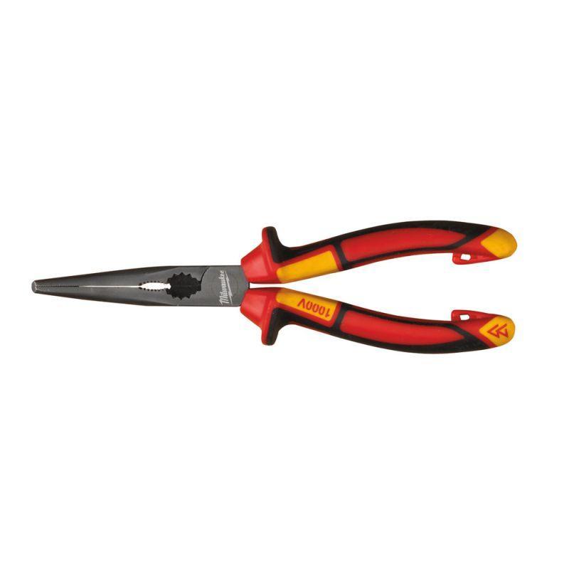 4932464565 - VDE Long 45 deg. Round Nose Pliers 205mm 4932464565 - VDE Long 45 deg. Round Nose Pliers 205mm