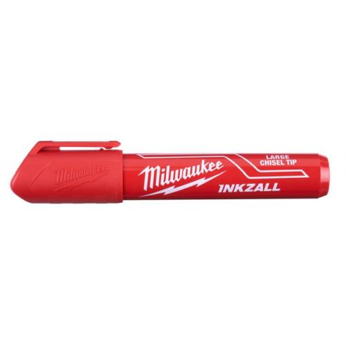 4932471556 - INKZALL Red L Chisel Tip Marker