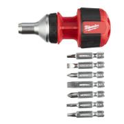 4932471868 - 8 in 1 Compact Ratcheting Multi-bit Screwdriver