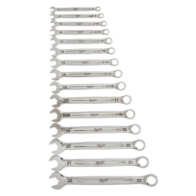 4932464258 - Zestaw kluczy płasko-oczkowych MAXBITE 15 szt. - metryczny, od 8 do 22 mm 4932464258 - Zestaw kluczy płasko-oczkowych MAXBITE 15 szt. - metryczny, od 8 do 22 mm