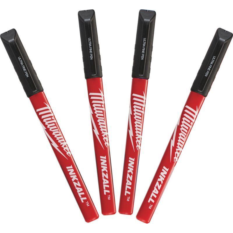 48223164 - Inkzall Fine Tip Black Pens - 4 pcs 48223164 - Inkzall Fine Tip Black Pens - 4 pcs