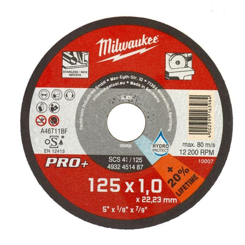 4932451487 - Tarcza do metalu płaska 125x1 pro 4932451487 - Tarcza do metalu płaska 125x1 pro