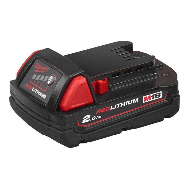 M18 B2 - Akumulator M18™, Li-ion 18 V, 2.0 Ah M18 B2 - Akumulator M18™, Li-ion 18 V, 2.0 Ah
