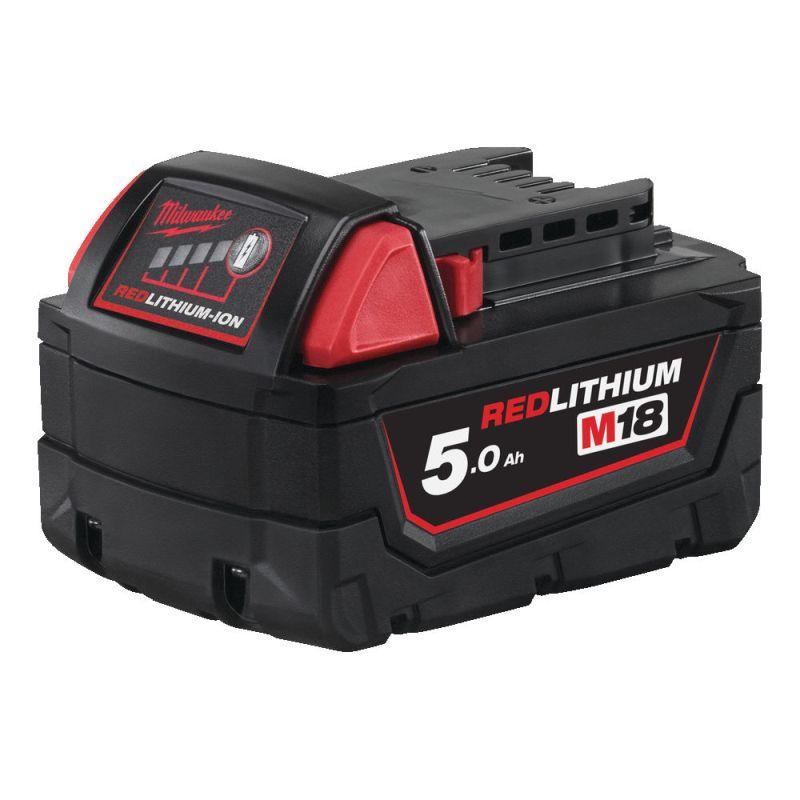 MILWAUKEE M18 B5 Battery M18 Li ion 18 V 5.0 Ah 4932430483