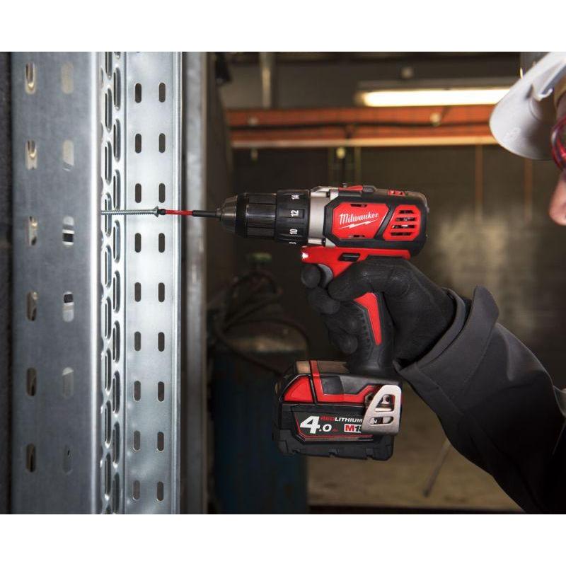 M18 BDD-402C - Compact drill drivers 18 V, 4.0 Ah, in HD Box, with 2 batteries and charger M18 BDD-402C - Compact drill drivers 18 V, 4.0 Ah, in HD Box, with 2 batteries and charger