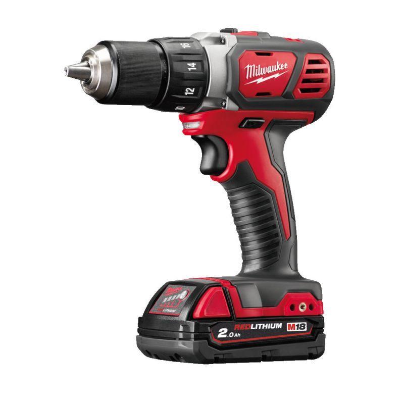 M18 BDD-202C - Compact drill drivers 18 V, 2.0 Ah, in HD Box, with 2 batteries and charger M18 BDD-202C - Compact drill drivers 18 V, 2.0 Ah, in HD Box, with 2 batteries and charger