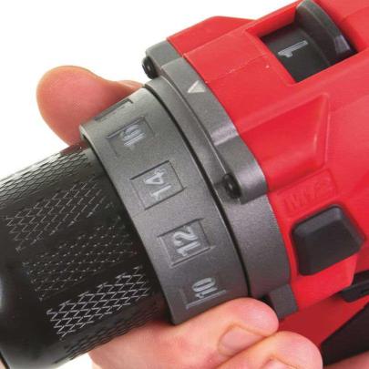 M12 FDD-602X - Sub compact 2-speed drill drivers 12 V, 6.0 Ah, M12 FUEL™, in HD Box, with 2 batteries and charger