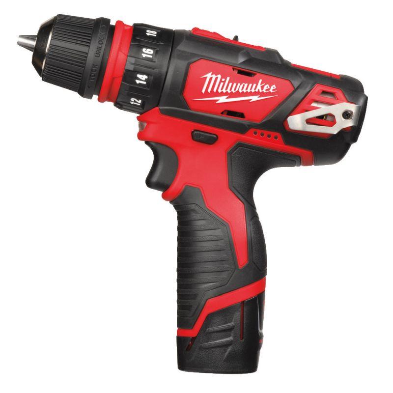 MILWAUKEE - M12 BDDXKIT-202C - Sub compact drill driver removable chuck ...