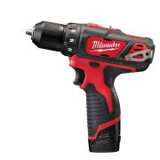 M12 BDD-202X - Sub compact drill driver 12 V, 2.0 Ah, in HD Box, with 2 batteries and charger