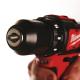 M12 BDD-202C - Sub compact drill driver 12 V, 2.0 Ah, in HD Box, with 2 batteries and charger