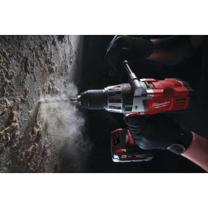 HD28 PD-502C - Wiertarko - wkrętarka udarowa 28 V, 5.0 Ah, HEAVY DUTY, w walizce, z 2 akumulatorami i ładowarką