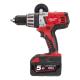 HD28 PD-502C - Percussion drill 28 V, 5.0 Ah, HEAVY DUTY, in HD Box, with 2 batteries and charger