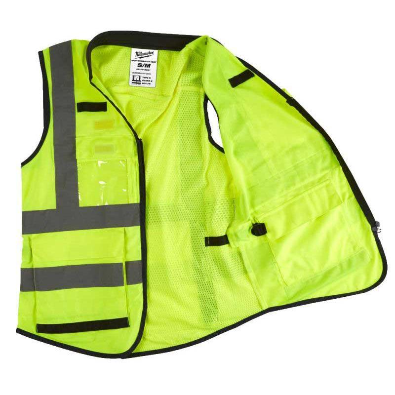 4932471895 - Kamizelka odblaskowa PREMIUM żółta, rozmiar S/M 4932471895 - Kamizelka odblaskowa PREMIUM żółta, rozmiar S/M