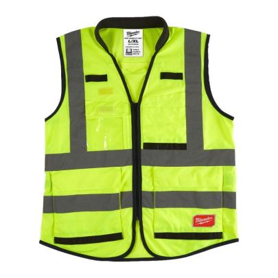 4932471896 - Kamizelka odblaskowa PREMIUM żółta, rozmiar L/XL