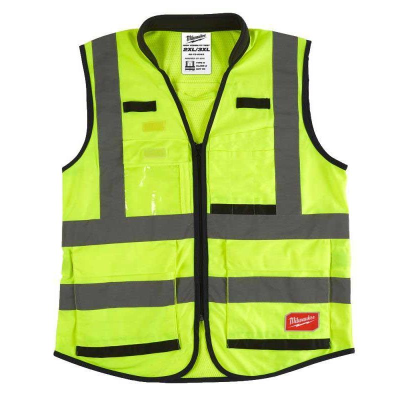 4932471897 - Kamizelka odblaskowa PREMIUM żółta, rozmiar 2XL/3XL 4932471897 - Kamizelka odblaskowa PREMIUM żółta, rozmiar 2XL/3XL