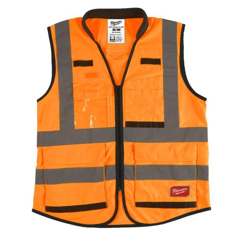 4932471898 - Kamizelka odblaskowa PREMIUM pomarańczowa, rozmiar S/M 4932471898 - Kamizelka odblaskowa PREMIUM pomarańczowa, rozmiar S/M