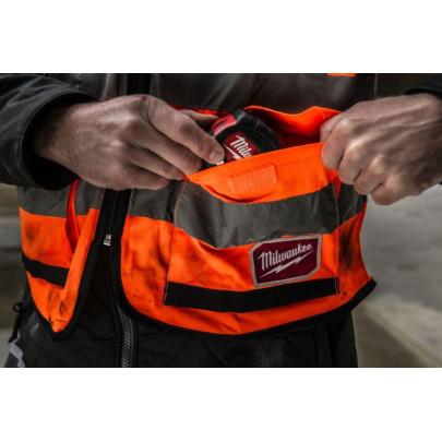 4932471900 - Kamizelka odblaskowa PREMIUM pomarańczowa, rozmiar 2XL/3XL