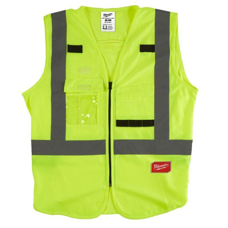 4932471889 - Kamizelka odblaskowa żółta, rozmiar S/M 4932471889 - Kamizelka odblaskowa żółta, rozmiar S/M