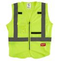 4932471889 - High-visibility vest yellow, S/M