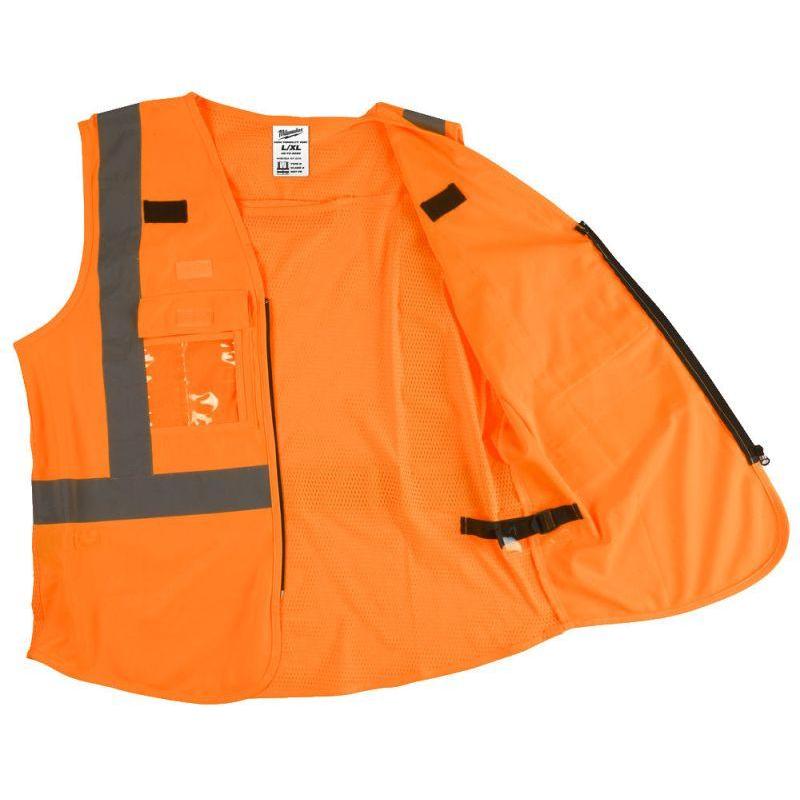 4932471893 - Kamizelka odblaskowa pomarańczowa, rozmiar L/XL 4932471893 - Kamizelka odblaskowa pomarańczowa, rozmiar L/XL