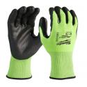4932478131 - Cut resistant gloves, reflective, protection level 3/C, size M/8