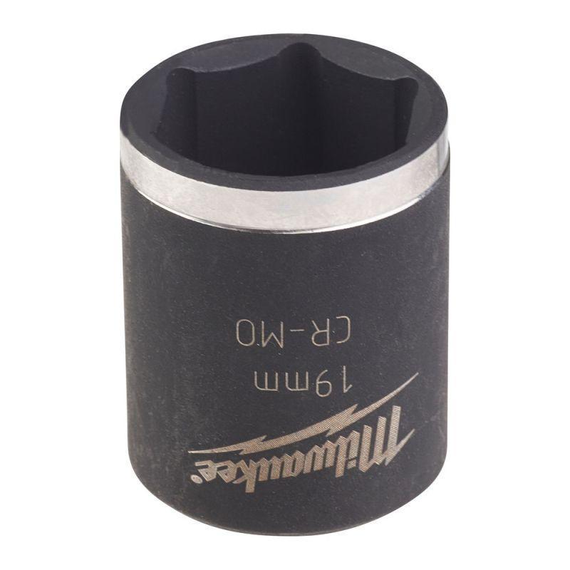 4932478018 - Nasadka udarowa Shockwave 3/8", 6-kątna, krótka, 19 mm 4932478018 - Nasadka udarowa Shockwave 3/8", 6-kątna, krótka, 19 mm