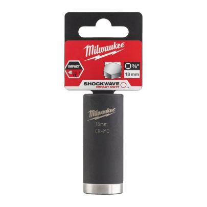 4932478030 - Nasadka udarowa Shockwave 3/8", 6-kątna, długa, 18 mm