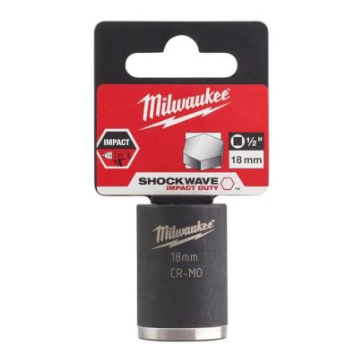 4932478043 - Nasadka udarowa Shockwave 1/2", 6-kątna, krótka, 18 mm
