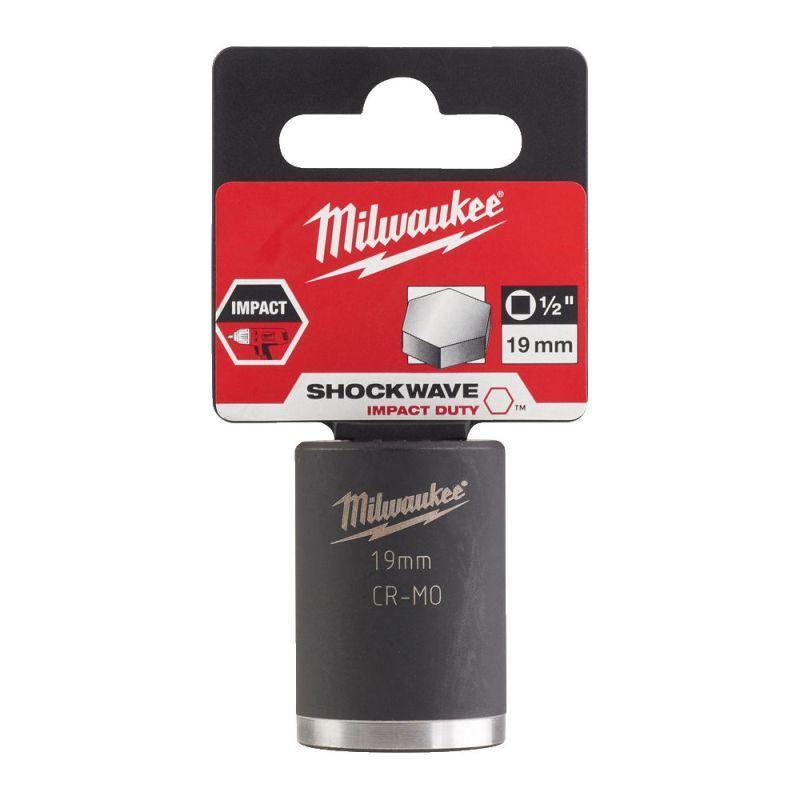 4932478044 - Nasadka udarowa Shockwave 1/2", 6-kątna, krótka, 19 mm