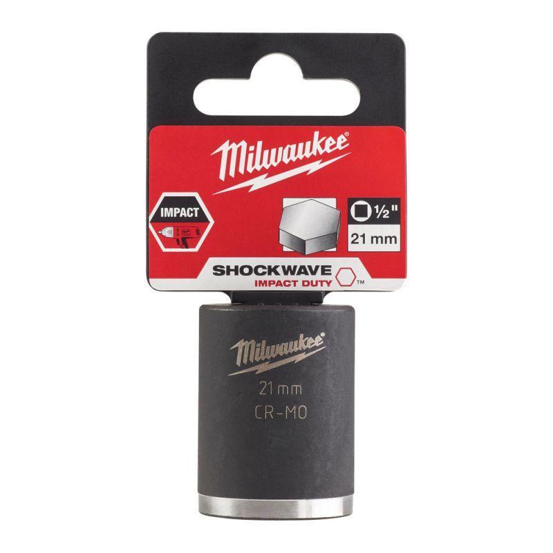 4932478045 - Nasadka udarowa Shockwave 1/2", 6-kątna, krótka, 21 mm