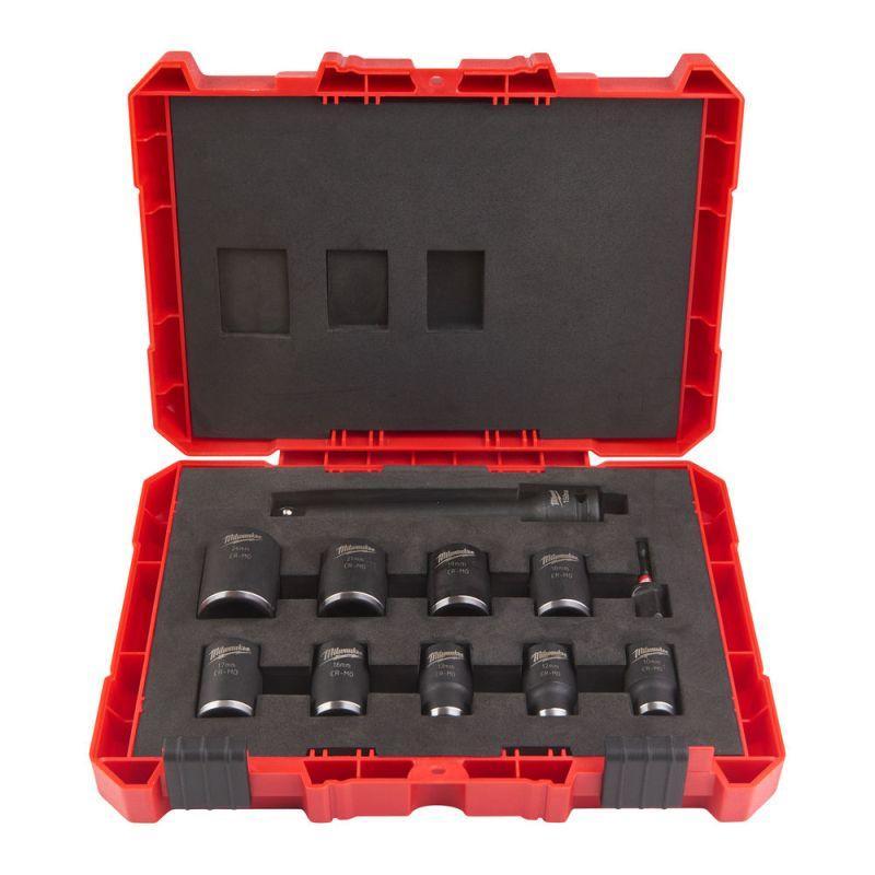 4932478290 - Zestaw 11 nasadek udarowych 1/2", krótkie