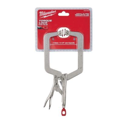 4932472258 - Zaciski blokujące typ C, Torque Lock, szerokie, z ruchomymi końcówkami 9"