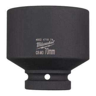 4932471674 - Nasadka udarowa Shockwave 1", 6-kątna, krótka, 70 mm