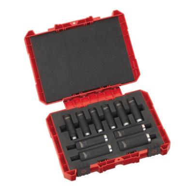 4932352861 - Zestaw 10 nasadek Shockwave 1/2'',6-kątne, 8 - 21 mm