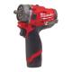 M12 FPDXKIT-202X - Sub compact percussion drill with removable chuck 12 V, 2.0 Ah, with 2 batteries and charger