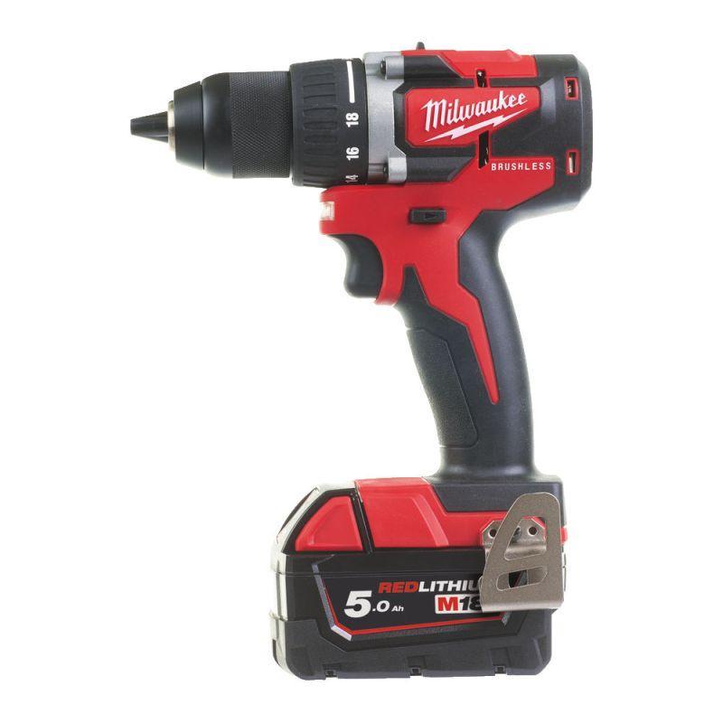 M18 CBLDD-502C - Compact brushless drill drivers 18 V, 5.0 Ah, in HD Box, with 2 batteries and charger M18 CBLDD-502C - Compact brushless drill drivers 18 V, 5.0 Ah, in HD Box, with 2 batteries and charger