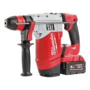 M18 CHPX-502X - High performance SDS-Plus hammer 18 V, 5.0 Ah, FUEL™, in HD Box, with 2 batteries and charger