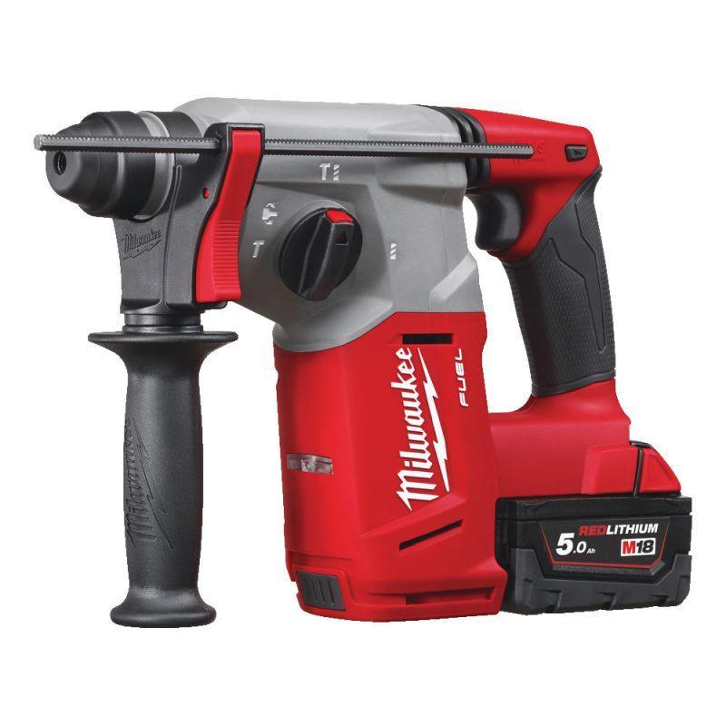 M18 CH-502C - SDS-Plus hammer 18 V, 5.0 Ah, FUEL, in HD Box, with 2 batteries and charger M18 CH-502C - SDS-Plus hammer 18 V, 5.0 Ah, FUEL, in HD Box, with 2 batteries and charger