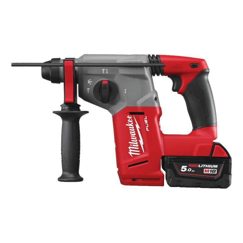 M18 CH-502C - SDS-Plus hammer 18 V, 5.0 Ah, FUEL, in HD Box, with 2 batteries and charger M18 CH-502C - SDS-Plus hammer 18 V, 5.0 Ah, FUEL, in HD Box, with 2 batteries and charger