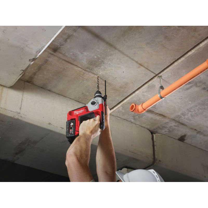 M18 BH-402C - Compact SDS hammer 18 V, 4.0 Ah, in HD Box, with 2 batteries and charger M18 BH-402C - Compact SDS hammer 18 V, 4.0 Ah, in HD Box, with 2 batteries and charger