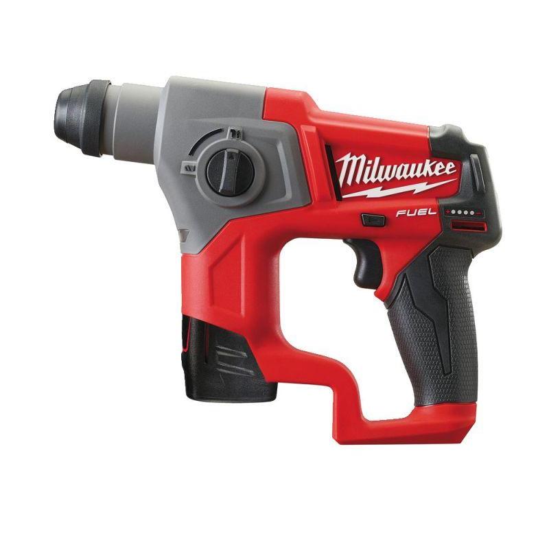 M12 CH-202X - Sub compact SDS-Plus hammer 12 V, 2.0 Ah, FUEL, in HD Box, with 2 batteries and charger M12 CH-202X - Sub compact SDS-Plus hammer 12 V, 2.0 Ah, FUEL, in HD Box, with 2 batteries and charger