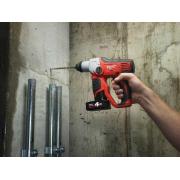 M12 H-402C - Subkompaktowy młot montażowy SDS-Plus 12 V, 4.0 Ah, w walizce, z 2 akumulatorami i ładowarką