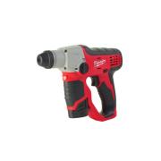 M12 H-202C - Sub compact SDS-Plus hammer 12 V, 2.0 Ah, in HD Box, with 2 batteries and charger