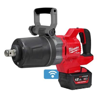 M18 ONEFHIWF1DS-121C - Klucz udarowy 1" z rękojeścią D, 2576 Nm, 18 V, 12.0 Ah, ONE-KEY™, w walizce, z akumulatorem i ładowarką