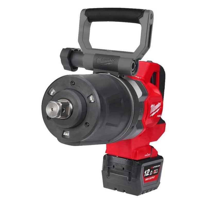 M18 ONEFHIWF1DS-121C - 1" Impact wrench, 2576 Nm, 18 V, 12.0 Ah, ONE-KEY™, in case, with battery and charger