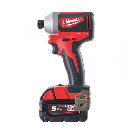 M18 BLID2-502X - Brushless impact driver 1/4" HEX 18 V, 5.0 Ah, in case, with 2 batteries and charger, 4933464520
