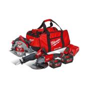 M18 FHPP3A-122B - Zestaw POWERPACK M18™, M18 FLAG230XPDB, M18 FSX, M18 FCCS66, 2 x 12.0 Ah + ładowarka, w torbie