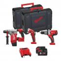 M28 PACK G-502X - Set POWERPACK M28™, HD28 PD, M28 CHPX, M28 WL, 2 x 5.0 Ah + charger, in case, 4933448970