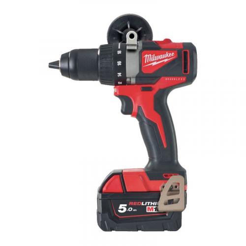 M18 BLDD2-502X - Brushless drill driver 18 V, 5.0 Ah, in case, with 2 batteries and charger, 4933464515